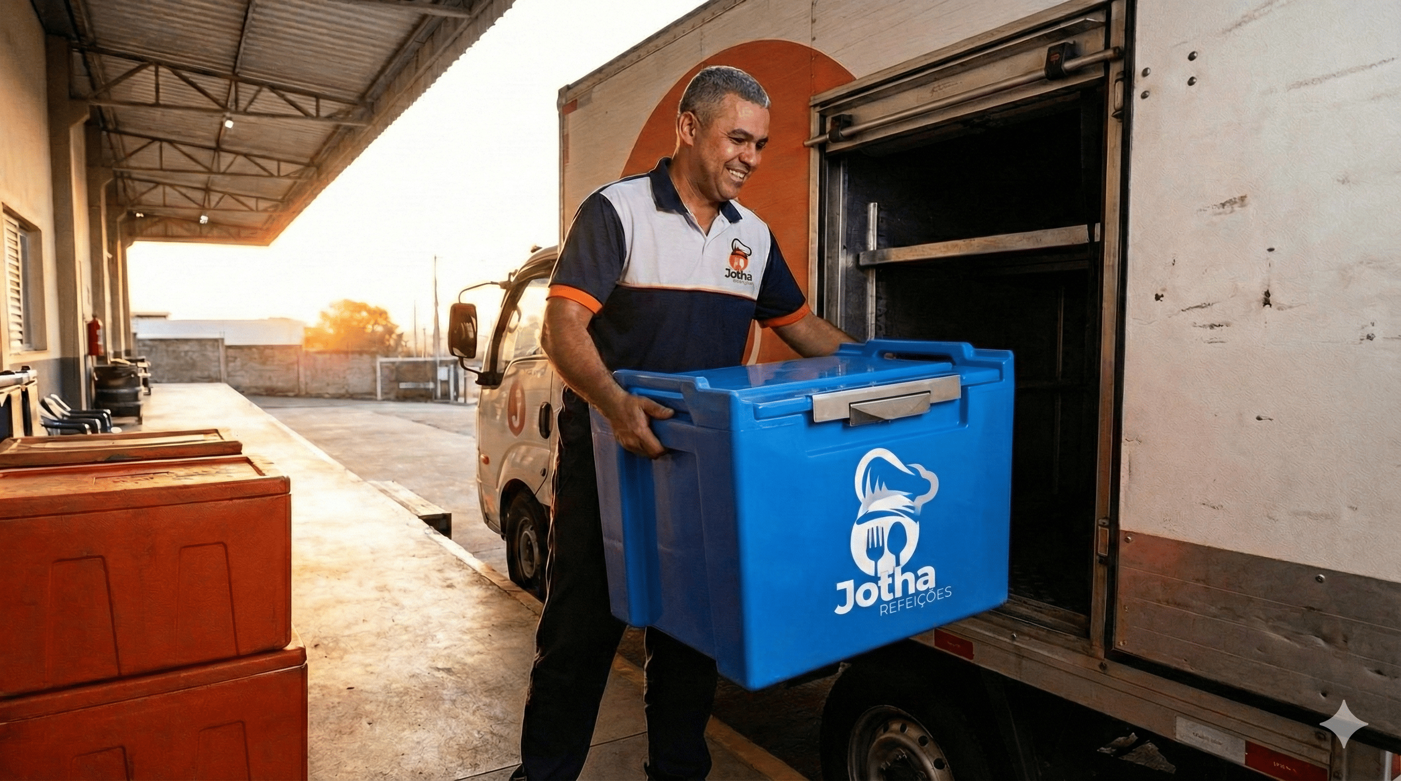 Logística de transporte Jotha Refeições